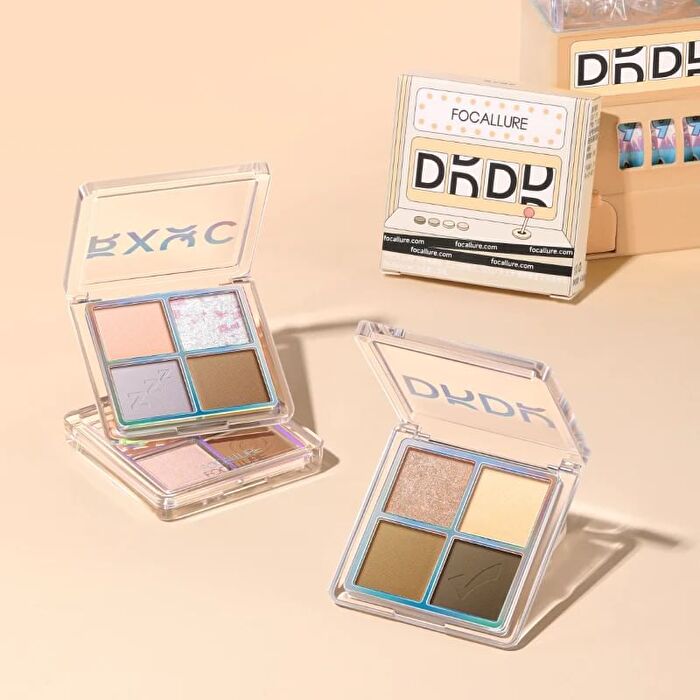 4 Colors Eyeshadow Palette - BDJW - #CL02 - 4.5g