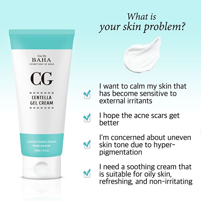 CG Centella Gel Cream Jumbo - 120ml