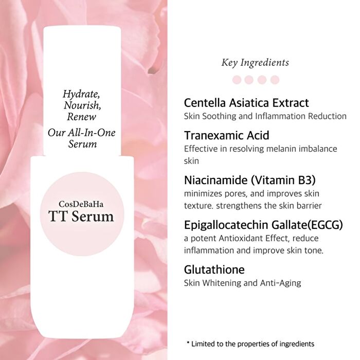 TT Tranexamic Acid Facial Serum - 30ml