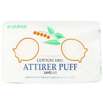 Attirer Puff Cotton Pad - 240 pcs