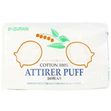 Suzuran Attirer Puff Cotton Pad - 240 pcs
