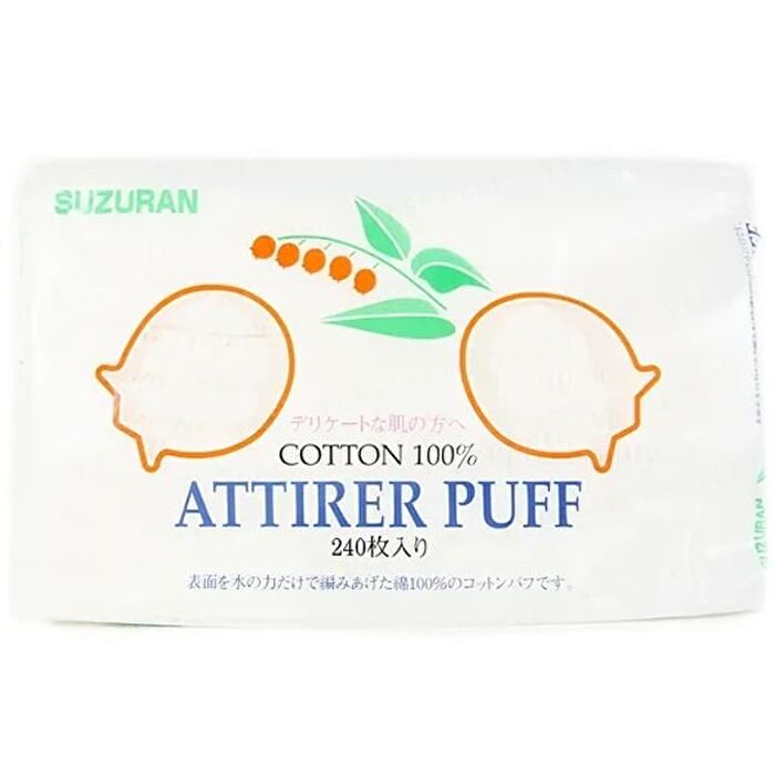 Attirer Puff Cotton Pad - 240 pcs