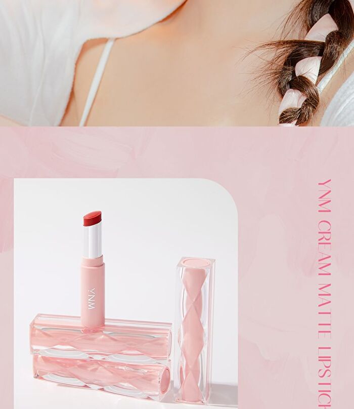 Ynm Cream Matt Lipstick - 6 Colors - #03 Berry Smoothie