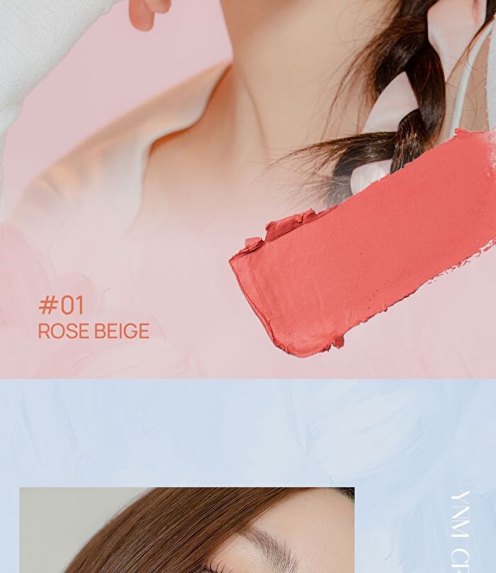 Ynm Cream Matt Lipstick - 6 Colors - #03 Berry Smoothie