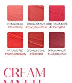 Ynm Cream Matt Lipstick - 6 Colors - #03 Berry Smoothie
