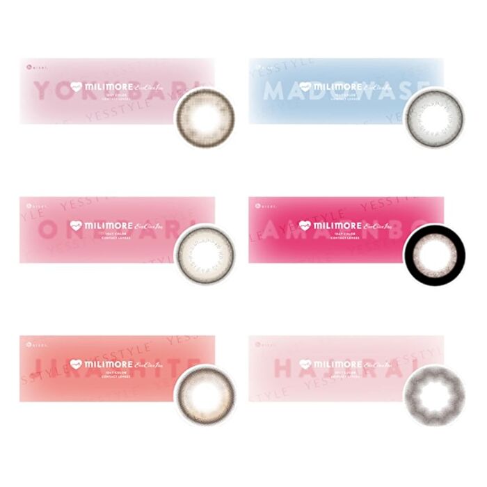 Milimore One-Day Color Lens Yokubari Syrup 10 pcs - P-2.50 (10 pcs)
