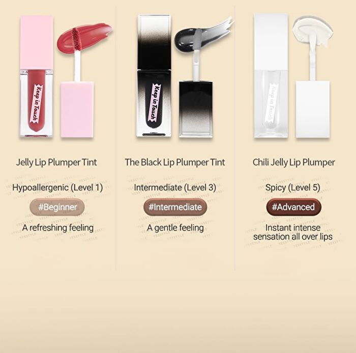 The Black Lip Plumper Tint Dark Chocolate Collection Set - 3 pcs