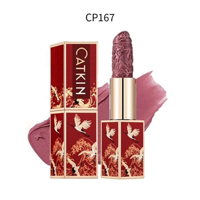 Catkin Rouge Lipstick  - 3 Colors - #CO158 Marsala - 3.2g