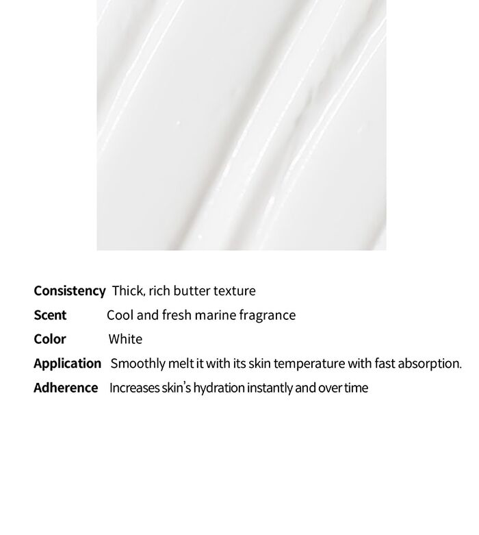heimish Marine Care Algae + Panthenol Deep Moisture Nourishing Melting Cream - 2024 Verison - 55ml