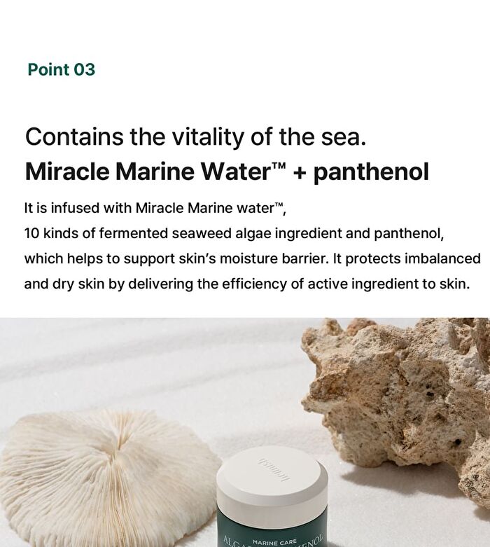 heimish Marine Care Algae + Panthenol Deep Moisture Nourishing Melting Cream - 2024 Verison - 55ml