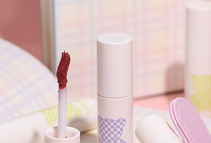 Gogo Tales Bear Smoke Lip Glaze - 4 Colors - #802 Perfume - 3g