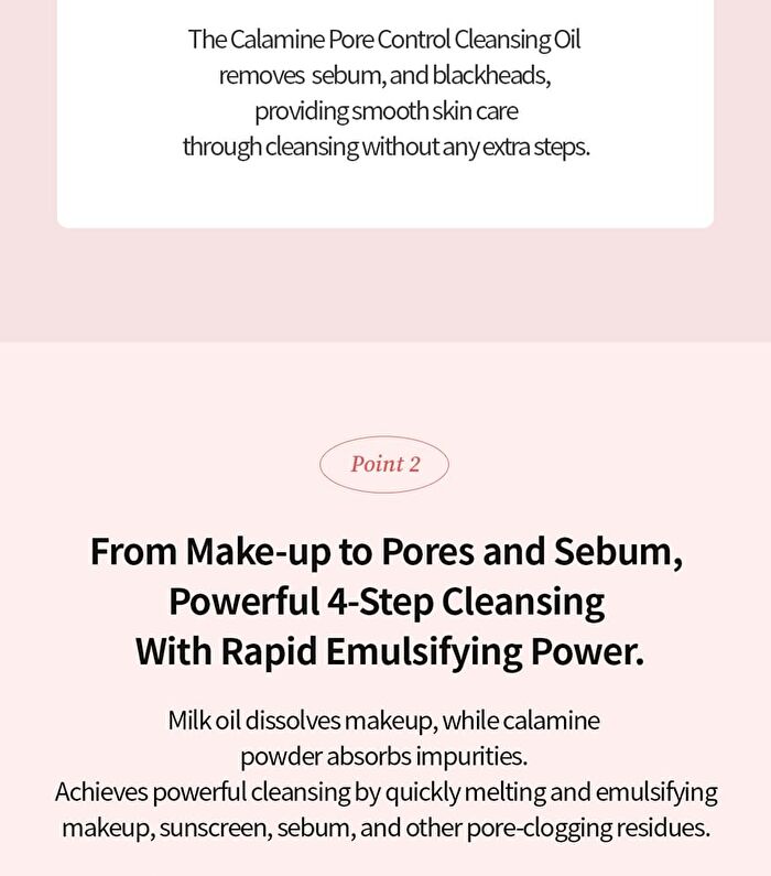 Calamine Pore Control Cleansing Oil - 200ml