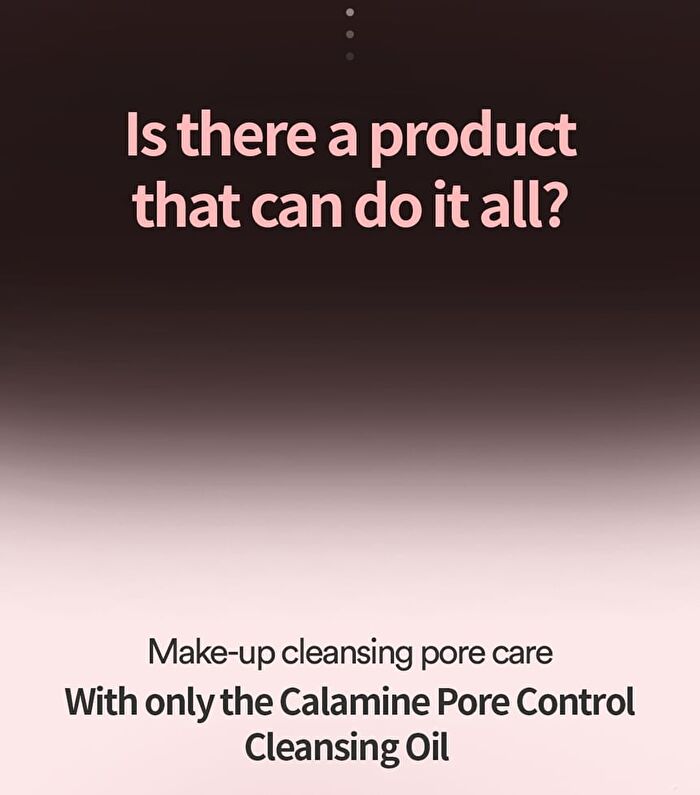 Calamine Pore Control Cleansing Oil - 200ml