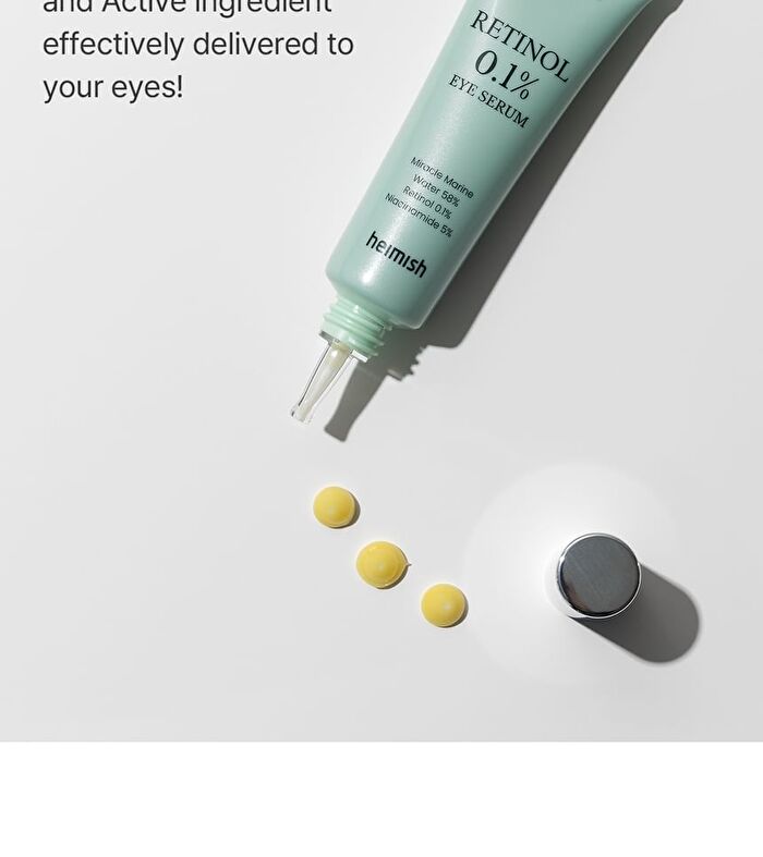 heimish Marine Care Retinol 0.1% Eye Serum - 2024 Version - 30ml