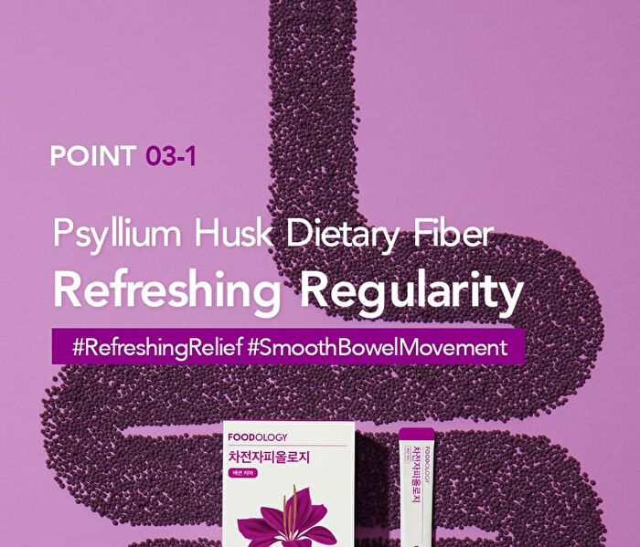 Foodology Psyllium Huskology - 6000mg x 20 sticks