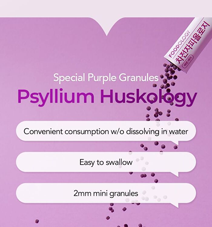 Foodology Psyllium Huskology - 6000mg x 20 sticks