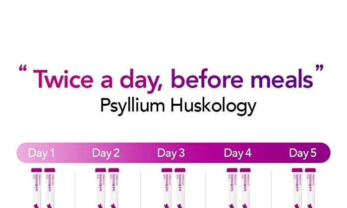 Foodology Psyllium Huskology - 6000mg x 20 sticks