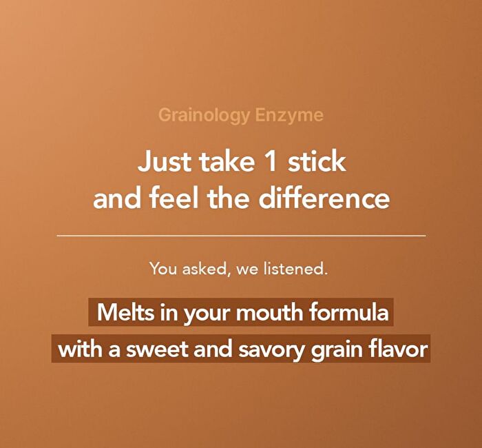 Foodology Grainology Enzyme - 3000mg x 28 sticks