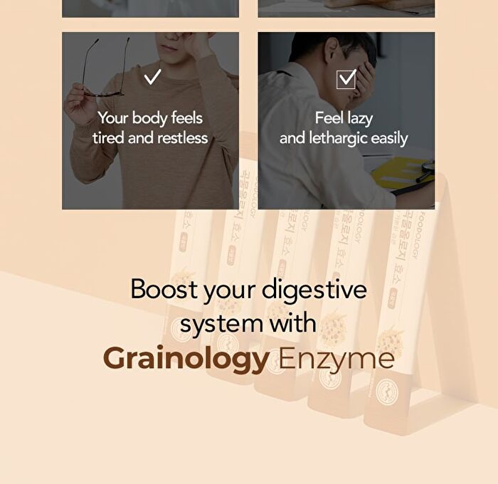 Foodology Grainology Enzyme - 3000mg x 28 sticks