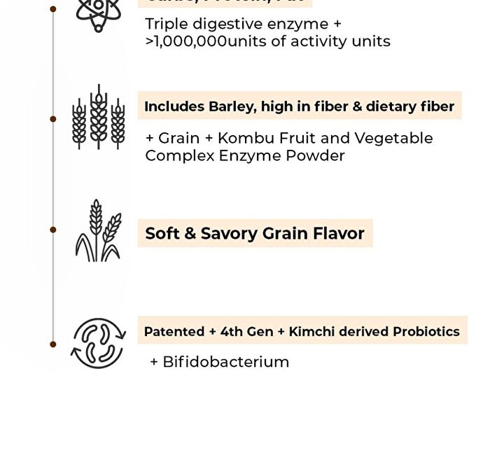 Foodology Grainology Enzyme - 3000mg x 28 sticks