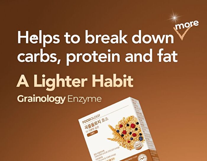 Foodology Grainology Enzyme - 3000mg x 28 sticks