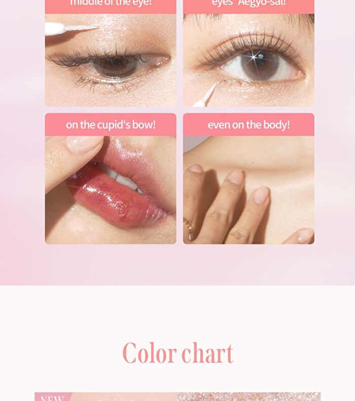 Fairy Jewel Eye Glitter - 6 Colors - #06 Blooming Sea Jewelry