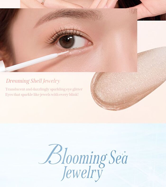 Fairy Jewel Eye Glitter - 6 Colors - #06 Blooming Sea Jewelry
