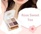 Gogo Tales Eyeshadow & Blush Palette - Rose Sweet Tea - #G05 Rose Sweet Tea - 10.2g
