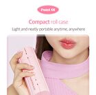 Coringco Pink Roll Make Up Brush Set - 6 pcs