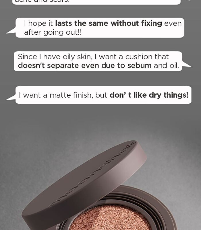 Conscious Fit Matte Cushion Foundation - 3 Colors - #21N Cosmic Vanilla