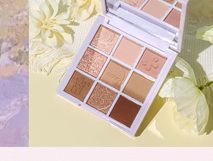 British Afternoon Tea Series 9 Colours Eyeshadow Palette - 01# Lavender - 9g