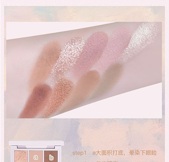 British Afternoon Tea Series 9 Colours Eyeshadow Palette - 01# Lavender - 9g