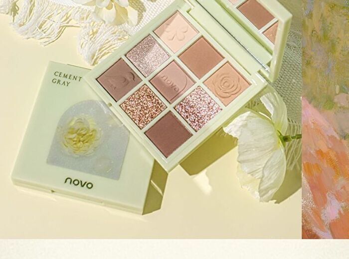 British Afternoon Tea Series 9 Colours Eyeshadow Palette - 01# Lavender - 9g