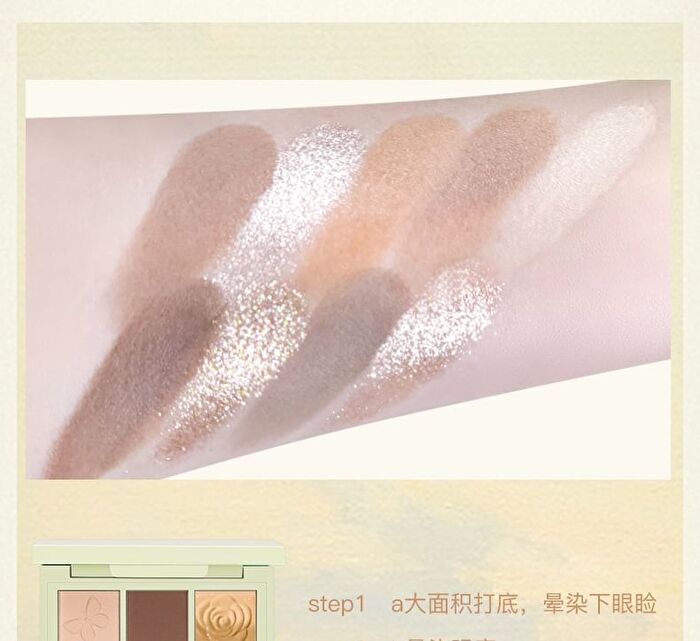 British Afternoon Tea Series 9 Colours Eyeshadow Palette - 01# Lavender - 9g