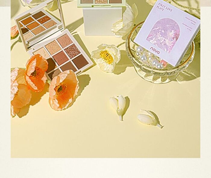 British Afternoon Tea Series 9 Colours Eyeshadow Palette - 01# Lavender - 9g
