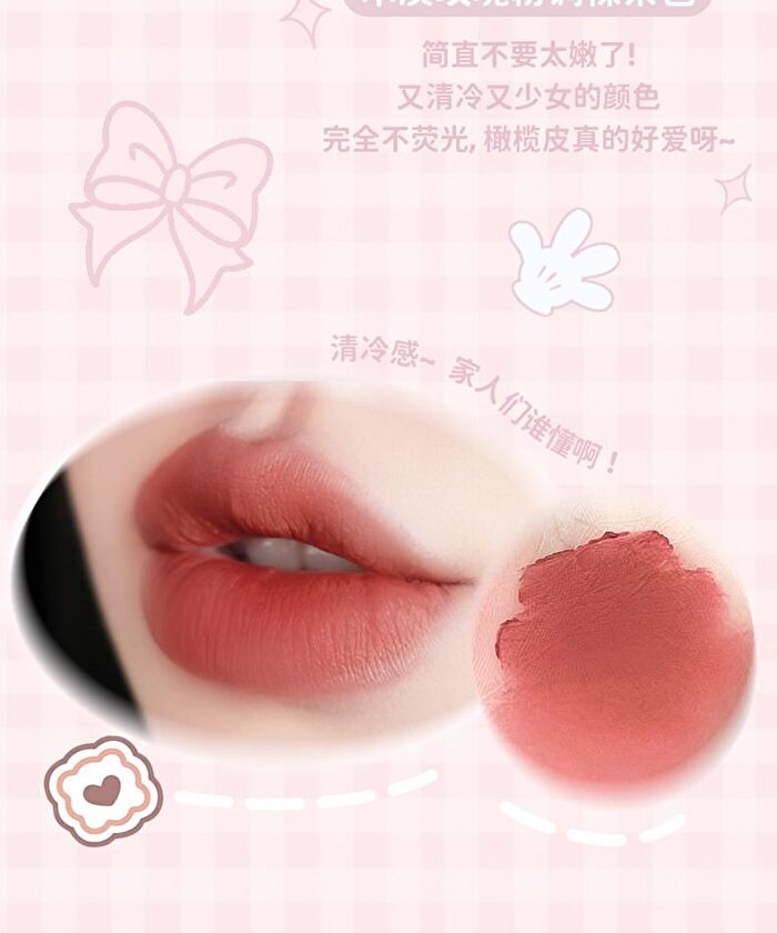 Bow Design Matte Lip Cream - 4 Colours - 720# - 6.5g