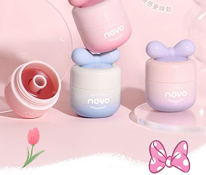 Bow Design Matte Lip Cream - 4 Colours - 720# - 6.5g