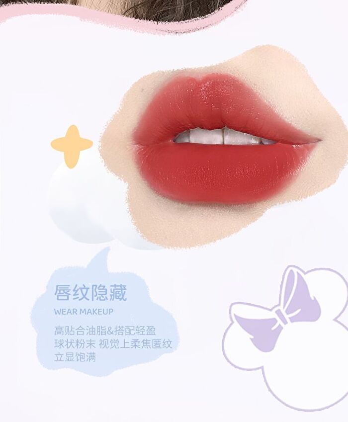 Bow Design Matte Lip Cream - 4 Colours - 720# - 6.5g