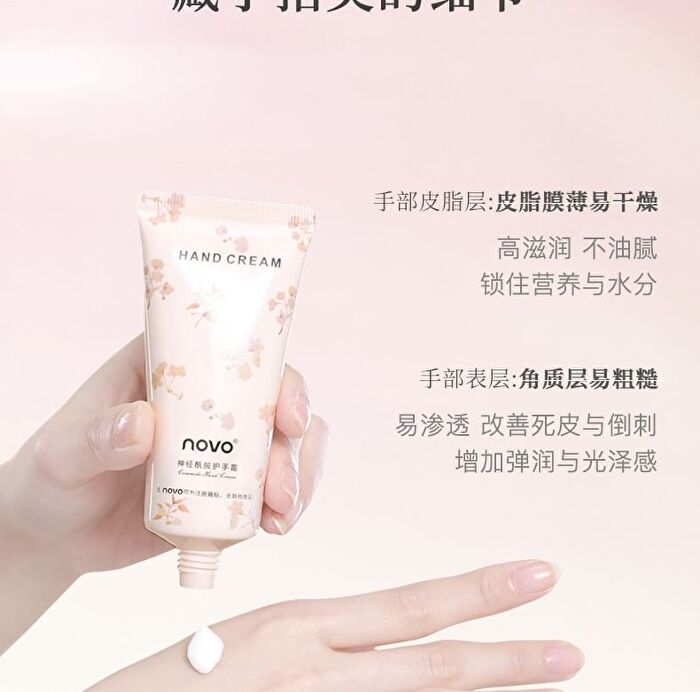 Novo Blue Copper Peptide / Vitamin C / Ceramide Hand Cream - #5810 Blue Copper Peptide - 60g