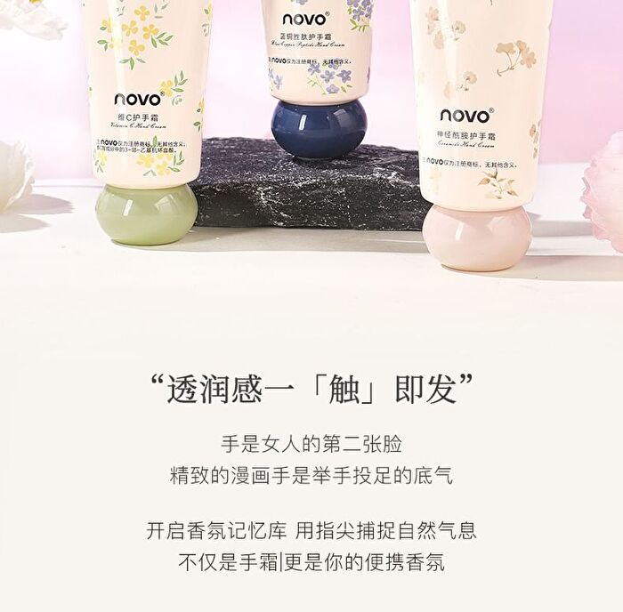 Novo Blue Copper Peptide / Vitamin C / Ceramide Hand Cream - #5811 Ceramide - 60g