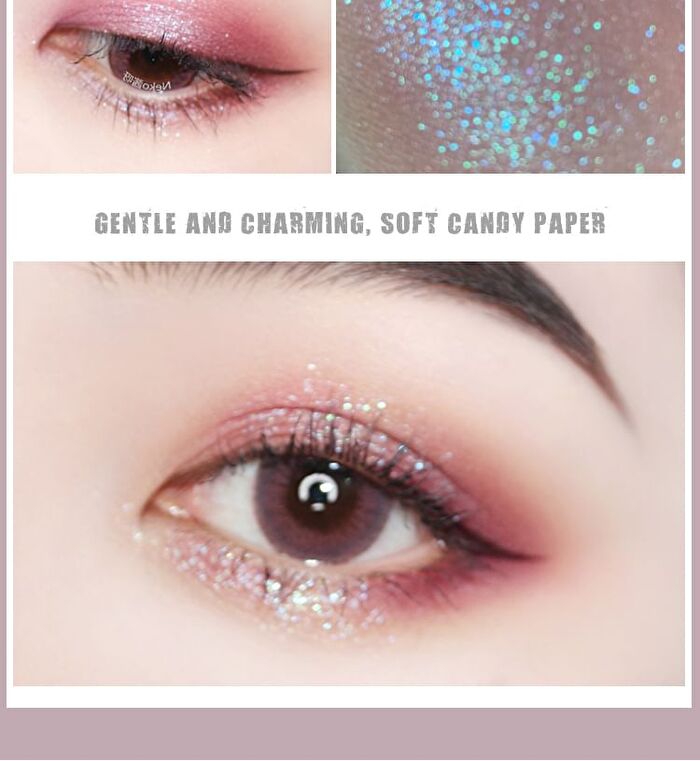 Fingertip Glitter Eyeshadow - 12 Colours - 1# - 3g