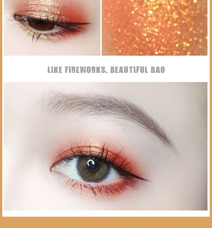 Fingertip Glitter Eyeshadow - 12 Colours - 1# - 3g