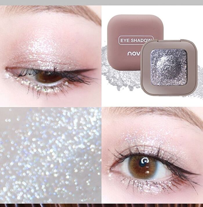 Fingertip Glitter Eyeshadow - 12 Colours - 1# - 3g
