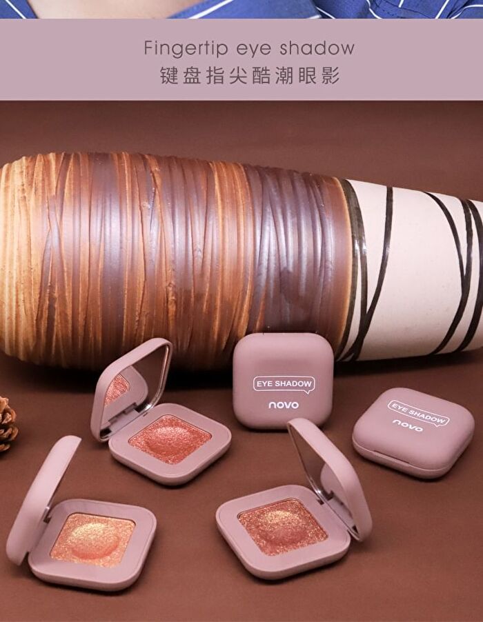 Fingertip Glitter Eyeshadow - 12 Colours - 1# - 3g