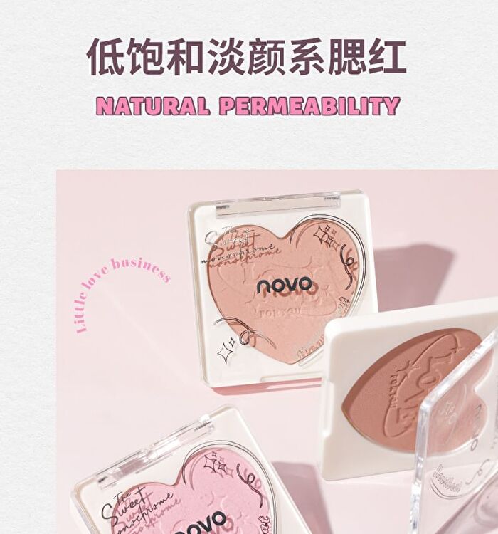 Sweetheart Soft Mist Blush - 5 Colours - 5# Custard Sauce - 4g