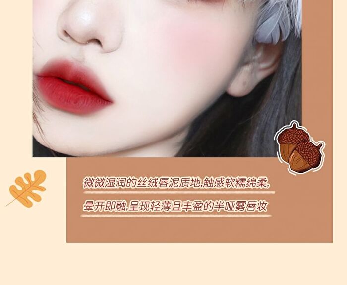 Lightweight & Silky Lip Mud - 4 Colours - 214# - 6g