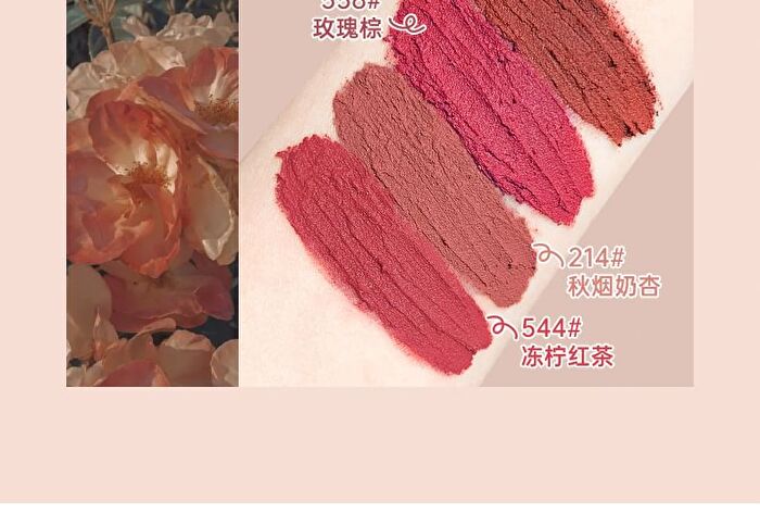 Lightweight & Silky Lip Mud - 4 Colours - 214# - 6g