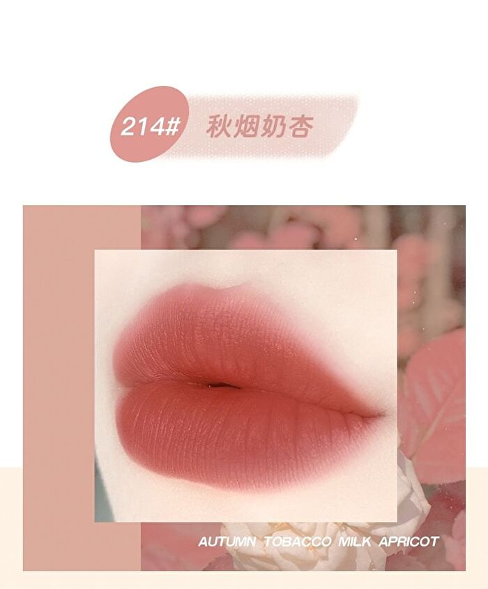 Lightweight & Silky Lip Mud - 4 Colours - 214# - 6g