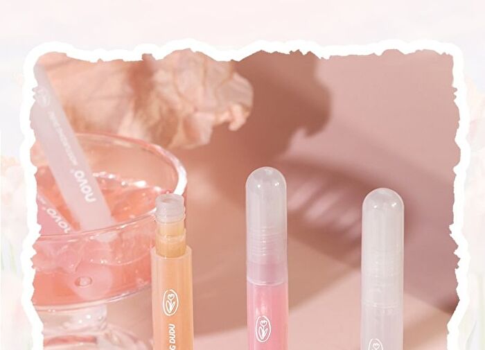 Moisturizing DuDu Lip Oil - 3 Colours - 02# Peach (Light Pink) - 2g