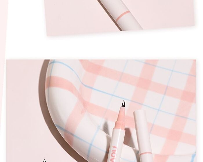 Two Claw Eyeliner / Lower Eyelashes Pen - 2 Colours - 01# Black - 0.6ml